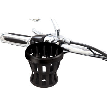 CIRO 0636-0086 50615 Drink Holder - 1-1/4" Handlebar Mount - Black