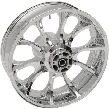 COASTAL MOTO 0202-2102 3D-LGO185CH Largo Precision Cast 3D Rear Wheel - Single Disc/No ABS - Chrome - 18"x5.50" - '09+ FL