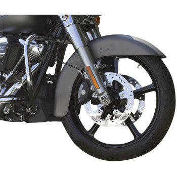 COASTAL MOTO 0201-2291 2502-ROC-213-B Rockstar Moto Forged Aluminum Front Wheel - Dual Disc/ABS - Black - 21"x3.25" - FL