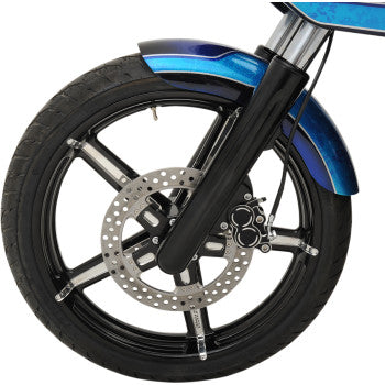 PERFORMANCE MACHINE (PM) 1710-3185 01331800FRMSBMP Two-Piece Brake Rotor - 11.8" - Formula - Platinum Chrome