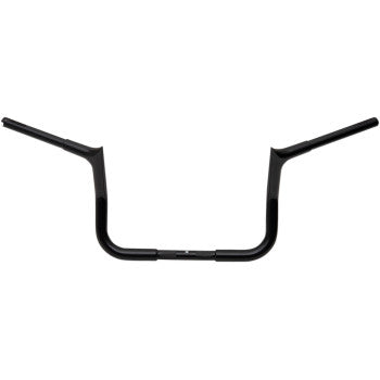 FAT BAGGERS INC. 0601-4747 905010-B 1-1/4" EZ Install Pointed Top Handlebar - 10" - Black