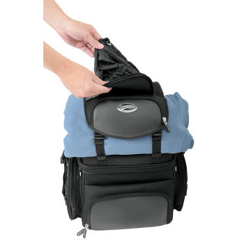 SADDLEMEN 3515-0113 Backseat or Sissy Bar Bag - BR1800