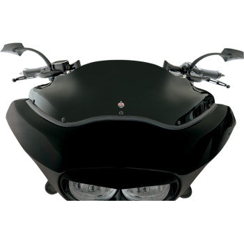 KLOCK WERKS 2310-0196 KW05-01-0190 Flare™ Bagger Windshield - 8" - Black - FLTR '98-'13