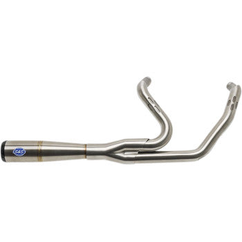 S&S Cycle Diamondback 2-Into-1 Exhaust System - 550-1000 For Harley Touring 2017-2026