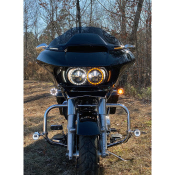 (OPEN BOX) Custom Dynamics ProBEAM® Turn Signal - PB-BR-AW-57-BS For Harley Motorcycles 1984-2022
