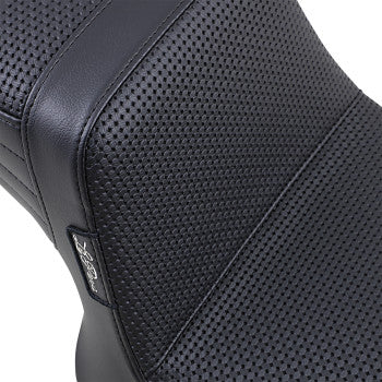 LE PERA 0805-0145 L-588BW Tailwhip Seat - Basketweave - Black - FXR