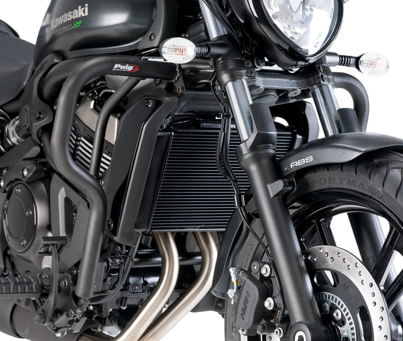 Puig Hi-Tech Parts Engine Guards Black - 8544N Kawasaki Vulcan 2015-2025