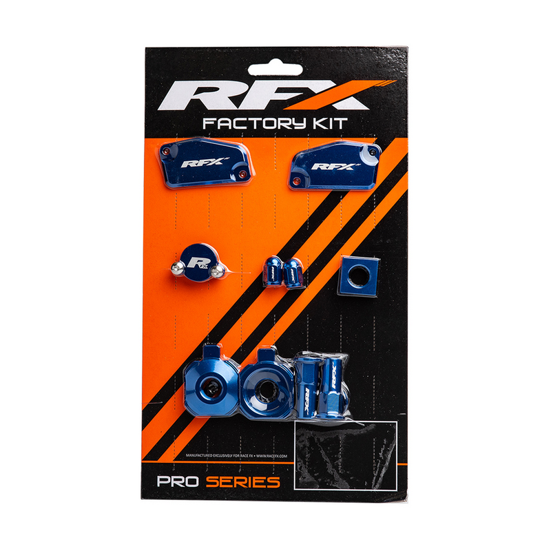 RFX Factory Kit Blue KTM Husqvarna GAS - FXFK 52000 99BU Husqvarna TC 65 2017-2025