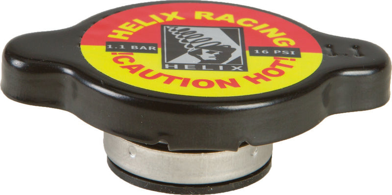 Helix 14-0350 212-1112 RADIATOR CAP BLACK 16 PSI