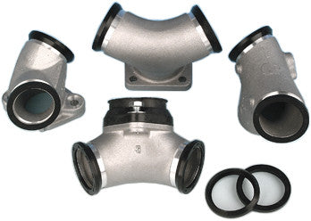 James Gasket James Gaskets Gasket Intake MAN RUB MTL LIP ALL EVO 10/PK - 26995-98 For Harley Motorcycles 1986-1999
