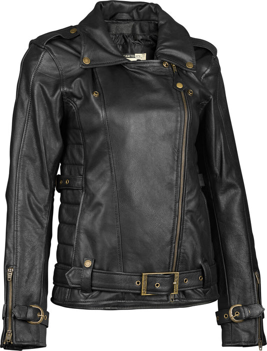 Highway 21 489-1550S 489-1550S WOMEN'S PEARL JACKET BLACK SM