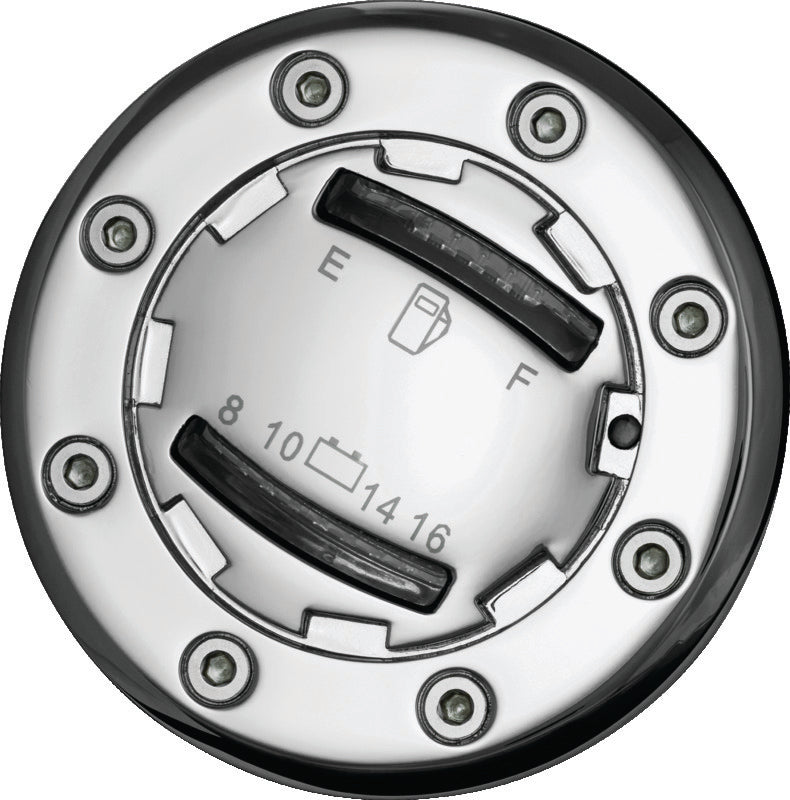 Kuryakyn 7282 Informer LED Fuel & Battery Gauge Chrome - User 1