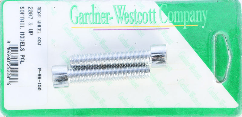 Gardner-westcott 830-1055 P-96-150 REAR WHEEL ADJUSTMENT BOLTS 08-17 SOFTAIL MODELS REAR