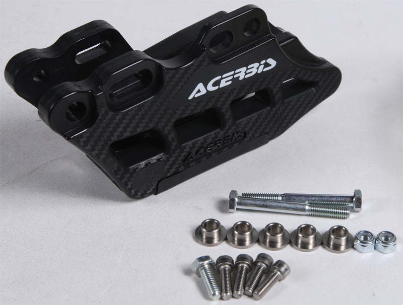 Acerbis Chain Guide Block 2.0 Black - 2410980001 Suzuki RM 125 / RM 250 / RMZ 250 / RMZ 450 1999-2008
