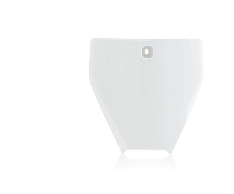 Acerbis Front Number Plate White - 2686410002 Husqvarna TC 85 2018-2024