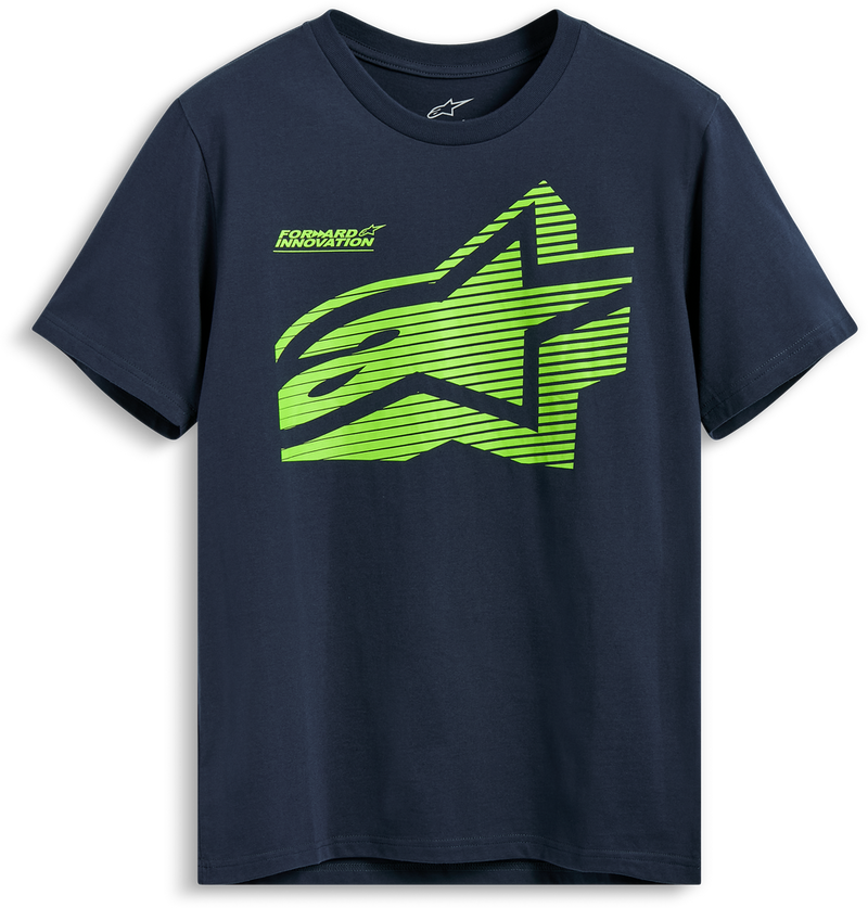 Alpinestars 482-76408L 1235-72325-70-L FASTING SS CSF TEE NAVY LG