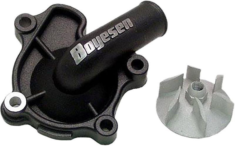 Boyesen Waterpump Cover & Impeller Kit Black - WPK-06CB Honda CRF450R / CRF450RX / CRF450RWE 2017-2020