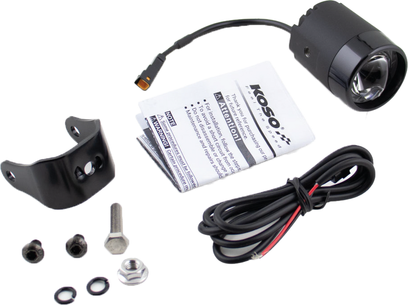 Koso North America 27-5971 HG010000 MINI LED FOG LIGHT BLACK EACH