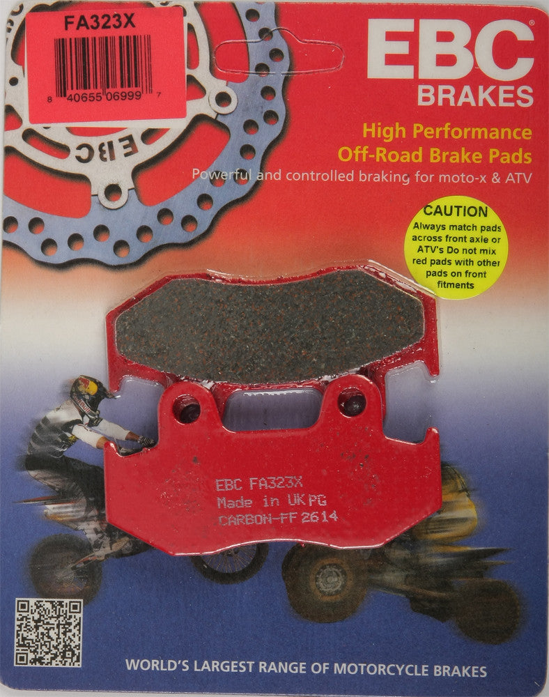 EBC Brake Pads - FA323X Yamaha YFZ / Raptor 2006-2015