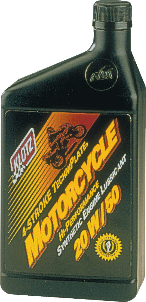 Klotz Oil 842-0044 KL-850 MOTORCYCLE TECHNIPLATE 20W50 32OZ