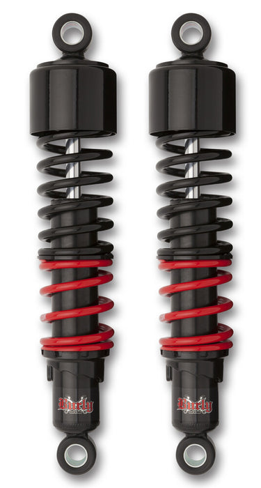 Burly Brand 750-05562 B28-1253 STILETTO SHOCKS 13.5" BLACK FXD 91-17