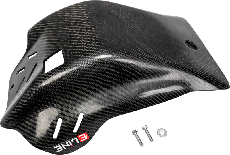 E-Line Accessories Carbon Fiber Skid Plates - BSP25020 Beta Dirt Bikes 2020-2024