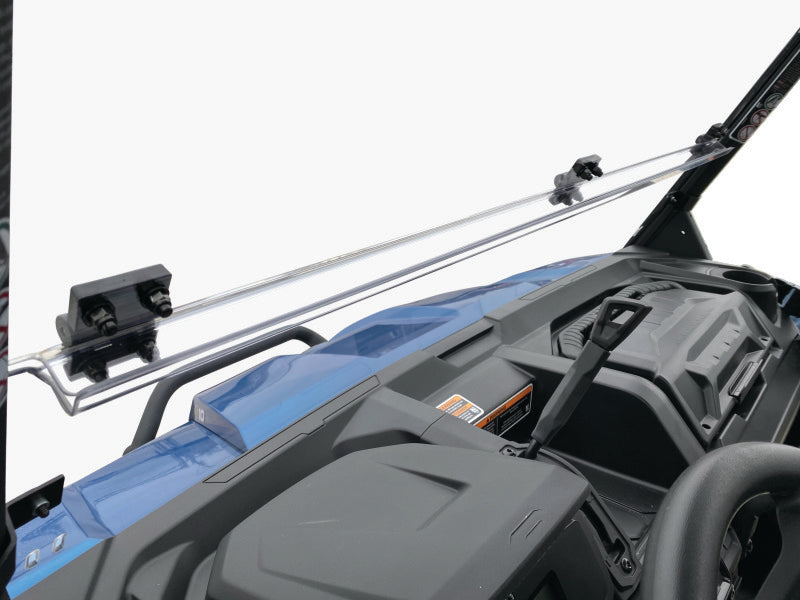 QuadBoss 375784 16-22 Can-am Defender HD10 Windbreak Folding Windshield - User 1