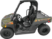 QuadBoss 320484 18-22 Polaris Ranger 150 EFI Roof Windshield & Rear Panel Kit - User 1