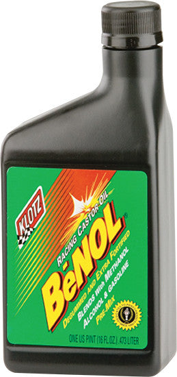 Klotz Oil Benol Racing Castor OIL 16OZ - BC-175 For Ski-Doo Snowmobiles 2002-2019 | Polaris Snowmobiles 2002-2018 | Husqvarna Dirt Bikes 2003-2018