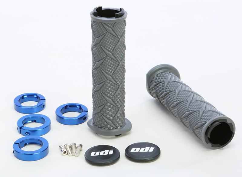 Odi 206-1253 J30XTH-U ATV X-TREME LOCKON GRIP BLUE