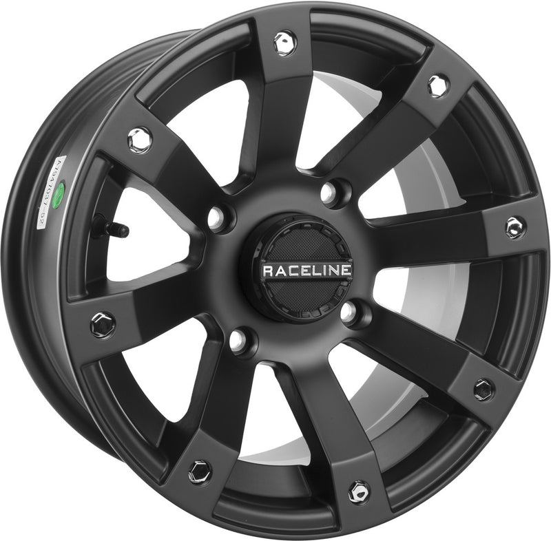 Raceline Wheels 570-1522 A7927011-25 SCORPION WHEEL 12X7 4/110 2+5 (-47MM) BLACK