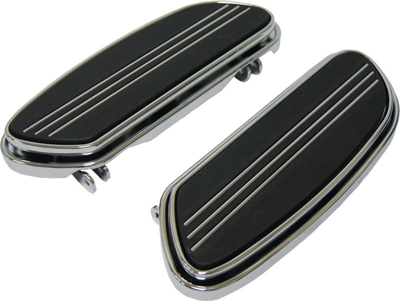 Harddrive 057040 Floorboard Kit Rectangular Flst For Harley Motorcycles 1984-2019