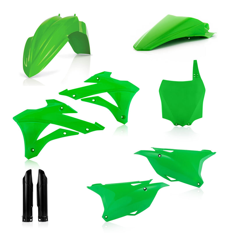 Acerbis Full Plastic Kit Kawasaki Original - 2374117118 Kawasaki KX 100 / KX 85 2014-2021