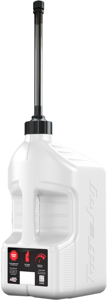Tuff Jug 28-1361 WUASVS20 UTILITY CONTAINER WHITE W/ AUTOSTOP SPOUT 5 GAL