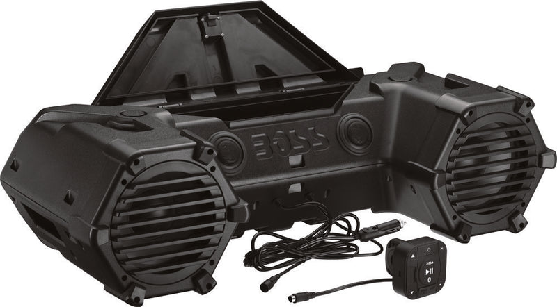 Boss Audio 63-8006 ATVB95LED 8" RACK MOUNT BLUETOOTH LED LIGHTBAR W/CONTROL