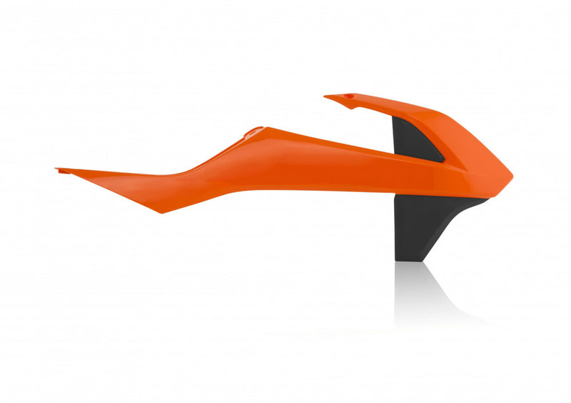 Acerbis Radiator Shrouds Orange Black - 2685965225 KTM 85 (17/14) 2018-2024