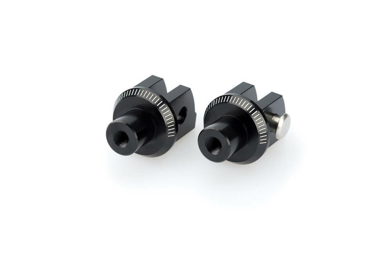 Puig Hi-tech Parts 561-06456BK 6456N FOOTPEG ADAPTER RIDER BLACK