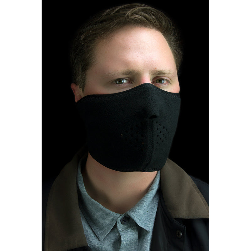 ZAN HEADGEAR 2503-0010 WNFM114H Neoprene Half Mask — Wrap-Around Half Mask - Black