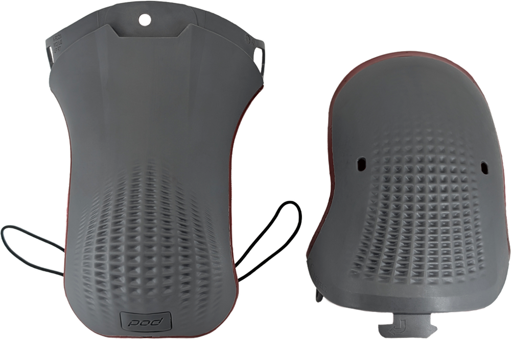 Pod 664-0587X KX40-DRK-RT-XL/2X KX 3.0 CE2 IMPACT GUARD SET (RT) GRAPHITE XL/2X