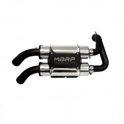 Mbrp Dual S O Mflr Polaris RZR 900 - AT-9520PT Polaris UTVs 2015-2020