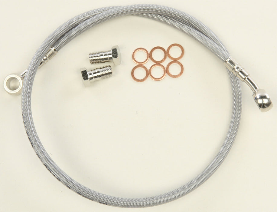 Gbrakes 17-10383 FK003D145R+4 BRAKE LINE REAR LONG YFZ 350 BANSHEE