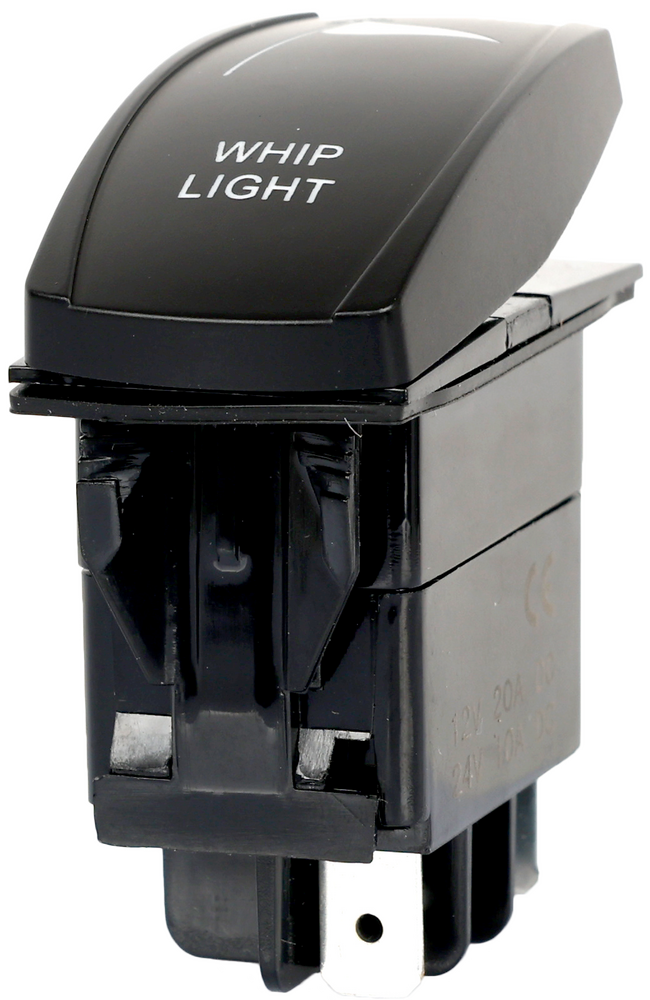 Flip 12-9078 SC1-AMB-L27 WHIP LIGHTING SWITCH PRO SERIES BACKLIT
