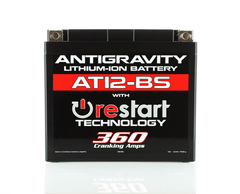 Antigravity Batteries AG-AT12BS-RS Antigravity YT12-BS Lithium Battery W/re-start - Photo - Primary