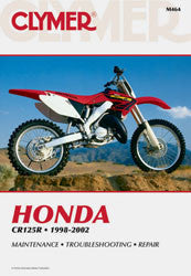 Clymer Repair Manual Honda CR 125 - CM464 Honda CR125R 1998-2002