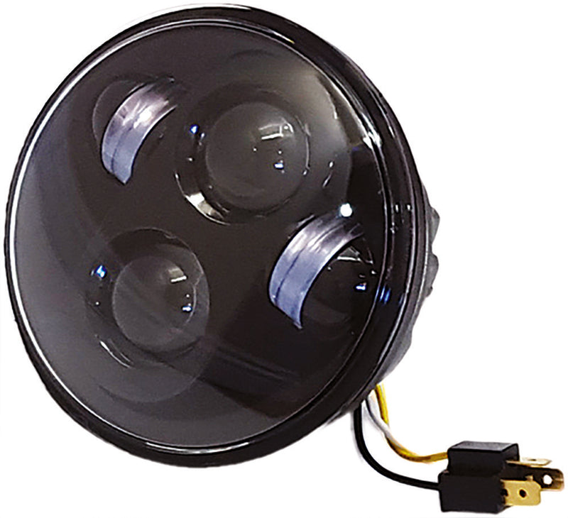 Pathfinder 226-0016 HD5MB 5 3/4" LED HEADLIGHT BLACK HIGH DEFINITION