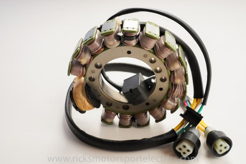 Rick's Motorsport Electric Stator - 21-904 Yamaha 350 Moto 4 / 350 Warrior / YFM350FW Big Bear 4x4 1990-1995