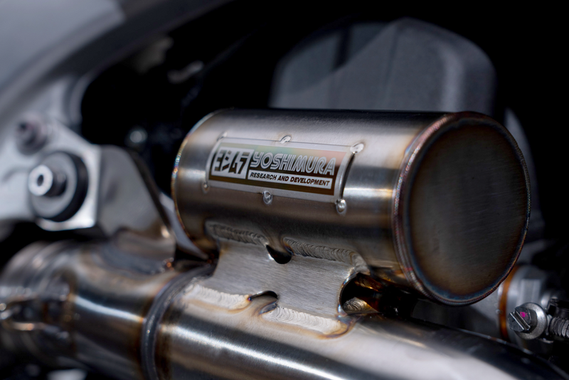 Yoshimura RS-12 Exhaust System Triumph TF450 - 274500S320 Triumph 450 2025