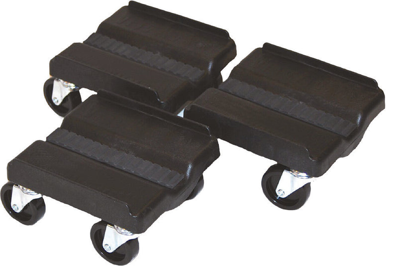 Supercaddy 27-3390 SUPER SPORT DOLLY 3-PIECE SET (BLACK)
