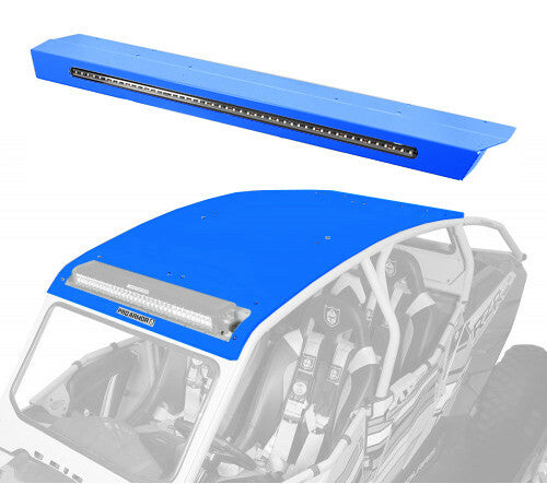Pro Armor Asylum Roof With Rear Lightbar PKT Voodoo Blue - P144R124VB Polaris RZR 2014-2022