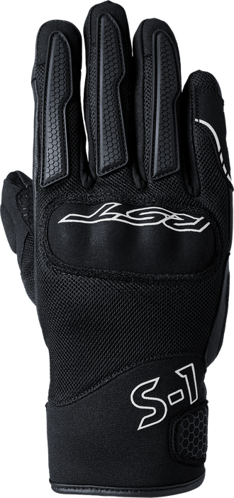 Rst 556-3196009 103196WHI-09 LADIES S1 MESH CE GLOVE BLACK/WHITE XL